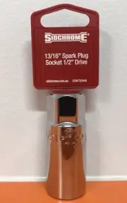 SIDCHROME 13/16'' 1/2'' Drv 6 Point Spark Plug Socket BRAND NEW Automotive Tool