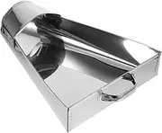 ROMISBABA Multifunctional Stirring Tool Popcorn Scoop Ice Shovel Spoon Stainless Steel for Snack Packaging