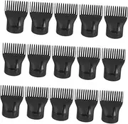 15pcs Professional Hair Dryer Diffuser Brush Set Hot Air Brush Attachment for Blow Dryer
