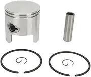 Brilluxa Piston Kit, 68mm Piston and Piston Ring Set, Engine Rebuild Components, Compatible with Tohatsu M40D M50D M40D2 M50D2 2-Stroke 3-Cylinder Outboard Engines
