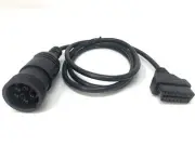 AccuGPS6 Pin and OBD2 OBDII Female 16 Pin Adapter