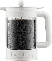 Bodum 51oz Cold Brew Coffee Maker, White - Made in Portugal