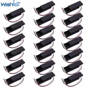 20PCS 2 Slots 1.5V AAA Battery Holder Case with On/Off Switch and Wire Leads