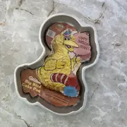 Wilton Big Bird Sesame Street Cake Pan 1983 Baking and Decorating
