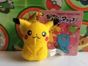 Pokemon Plush Pikachu Mascot Tomy Stuffed doll strap figure Poke go Toy