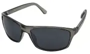 Kenneth Cole Reaction Mens Crystal Grey Rectangle Wrap Sunglass, KC1384. 20X