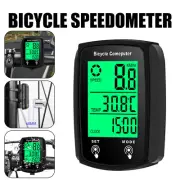 Waterproof Wired LCD Digital Cycle Bike Computer Bicycle Speedometer Odometer 1X