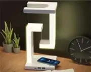 Mutli- Function Table Lamp with Wireless/USB Phone Charger