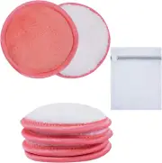 Makeup Remover Pads Reusable Make-Up Pads Washable Microfibre Make-Up Pads Face