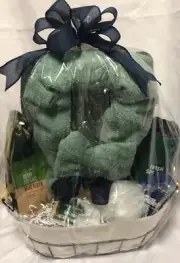 Men’s Spa Theme Gift Basket-Irish Springs