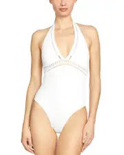 Robin Piccone Isabelle Halter Swimsuit