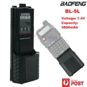 BAOFENG Battery BL-5L 3800mAh 7.4V for BAOFENG UV-5R BF-F8 UV-5R+ BF-F9 Radios