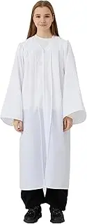 [UIALECG] Unisex Matte Robes for Graduation Gown, Choir Robes, Pulpit Robe and Pastor