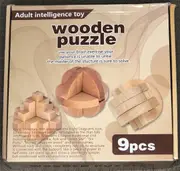 Adult Intelligence Wooden Puzzle