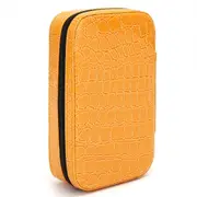 32 Bottles Essential Oil Carrying Hard Portable Aromatherapy Holder Case Bag ORANGEYELLOW COLOR