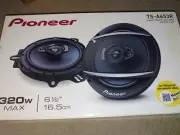 New! Pioneer TS-A653R 320 Watt 6.5" 3-Way Coxial Car Audio Speakers 6-1/2"