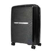 Astra 29in Lightweight Hard Shell Suitcase Obsidian Black