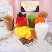 50Pcs Cupcake Wrapper Liners Muffin Tulip Case Cake Paper Baking Cup DecorJ===
