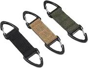Ergonomic Mask Hanger Hook Mask Buckle Ear Hook Strap Multi-use for Backpack Keychain Black Green Khaki