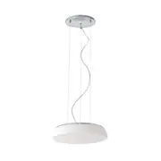 Sophistique LED Round Pendant Light in White Eurotech - 2711/1-LED