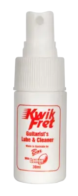 KWIK FRET- Australian made guitar string lubricant/cleaner with Lemoil