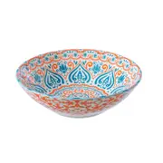 Lemon & Lime Moroccan Deco 23x6cm Ceramic Serving Bowl - Assorted