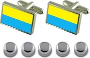 [Select Gifts] Shirt Dress Studs Opole City Poland Flag Cufflinks