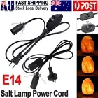 E14 Salt Lamp Power Cord Cable 1.8M Dimmer & ON/OFF Button Bulb Light Switch AU