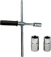 Okiyakusama Universal Extended Lug Wrench Accs,Labor Saving Detachable Cross Wrench,Wheel Nut Remover for Vehicle,Car,Truck,Van