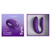 WE-VIBE Sync 2 Couples Vibrator - # Purple 1pc