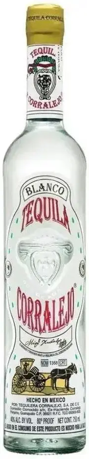 Corralejo Blanco Agave Tequila 700ml