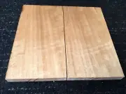 Australian hardwood Blackbutt slices Box making Knife scales 140x73x10mm