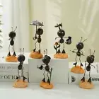 Garden Art Singing Ant Sculpture Iron Ant Miniature Sculpture