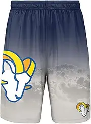 FOCO Los Angeles Rams Gradient Big Logo Training Short - Mens Medium