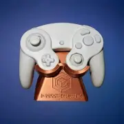 NEW - CUSTOM WHITE NINTENDO GAMECUBE VIDEO GAME CONTROLLER - WIRED - FREE SHIP
