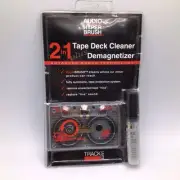 Vintage Audio Hyper Brush Tape Deck Cleaner Demagnetizer Track Mate New