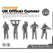 Pre-order 1/43 Character Model UK Officer Gunner