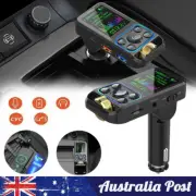 Car FM Player Transmitter QC3.0 USB Music Player Bluetooth-compatible Adapter