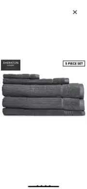 Sheridan bath towels Slate