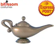 AC624 Genie Wish Lamp Arabian Aladdin Alibaba Sultan Costume Props Accessory