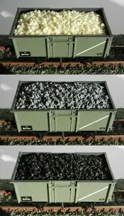 RESIN WAGON LOAD FOR BACHMANN OO GAUGE 16T MINERAL WAGON COARSE COAL