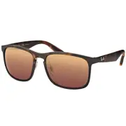 NEW Genuine RAY-BAN CHROMANCE Polarized Tortoise Square Sunglasses RB4264 8946B