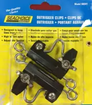 Seachoice OUTRIGGER CLIPS RELEASE CLIPS TROLLING FISHING PAIR 88041
