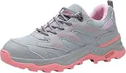 [ZHENSI] Women's Safety Trainers Steel Toe Cap Work Sneakers Lightweight Industrial Shoes Casual Comfortable