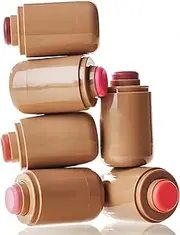Multipurpose Long Lasting Smooth Blush Stick, Pocket Blush Stick,3-In-1 Buildable Natural Matte Blush Stick For Cheeks,Cream Blush For Mature Skin,Travel Size Makeup (6pcs)