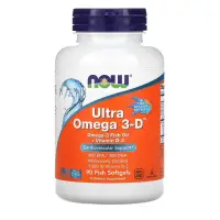 在飛比找蝦皮購物優惠-Now Food Ultra Omega 3-D 600EP