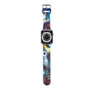 Apple Watch Bands Silicone Sport Replacement Strap iWatch, Tie Dye Blue 38/40mm