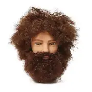 Salon Care Mr. Denton Afro Mannequin Head Brown