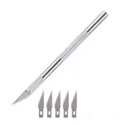 Wood Carving Paper Cutter Pen Knife Scalpel Steel Blades Engraving Knives Crafts