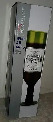 New YORKSHIRE WINE ALL MINE 25 OZ (750 ML) WINE GLASS 2016 APPELATION BARTINI